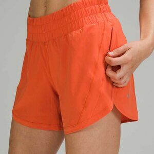 Track That Mid-Rise Lined Short 5" Warm Coral Sz 4